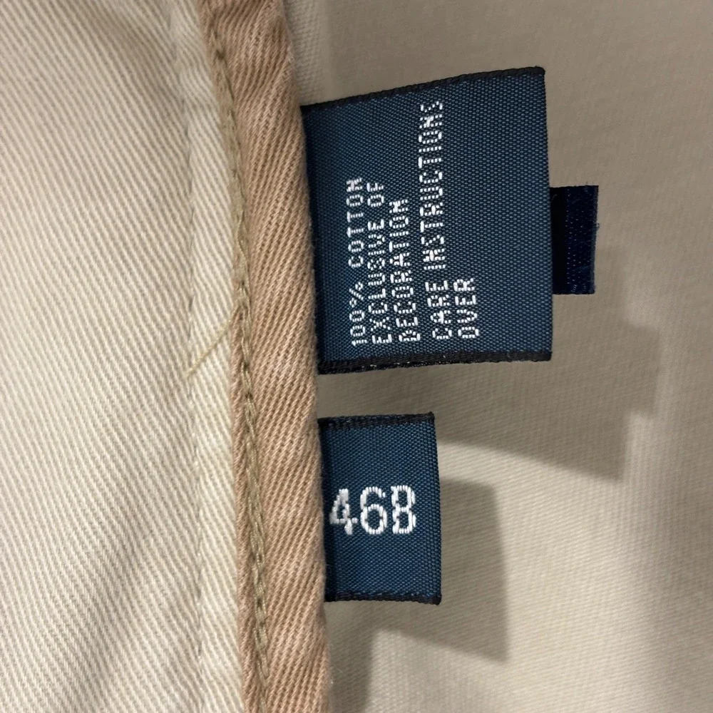 Polo Ralph Lauren Cargo Shorts Mens 46 Tan Khaki Cotton Twill Utility Relaxed